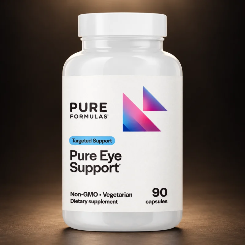 PureFormulas Pure Eye Support con luteína y zeaxantina, 90 cápsulas vegetarianas